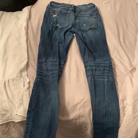 Express jeans size 2, distressed legging - Picture 6 of 6
